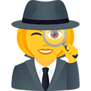 🕵️‍♀️ Emoji Detetive Mulher na JoyPixels 7.0.