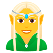 Émoji 🧝‍♀️ Elfe Femme sur JoyPixels 7.0.