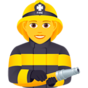 Émoji 👩‍🚒 Pompier Femme sur JoyPixels 7.0.
