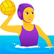 🤽‍♀️ Emoji Mulher Jogando Polo Aquático na JoyPixels 7.0.