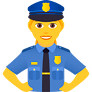 Emoji 👮‍♀️ Poliziotta su JoyPixels 7.0.