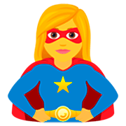 🦸‍♀️ Emoji Super-heroína na JoyPixels 7.0.