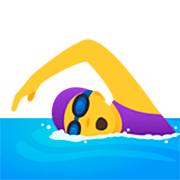 🏊‍♀️ Emoji Mulher Nadando na JoyPixels 7.0.
