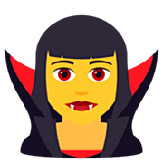 🧛‍♀️ Emoji Mulher Vampira na JoyPixels 7.0.