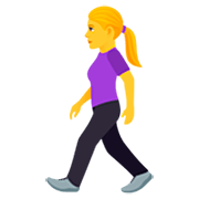 🚶‍♀️ Emoji Mujer Caminando en JoyPixels 7.0.