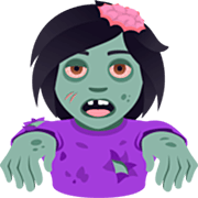 🧟‍♀️ Emoji weiblicher Zombie JoyPixels 7.0.