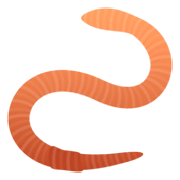 🪱 Emoji Minhoca na JoyPixels 7.0.