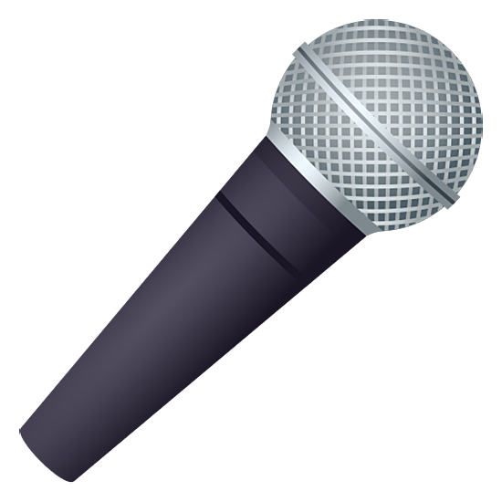  Emoji Microfone Copiar O C digo Do Emoticon Significado Do Emoji