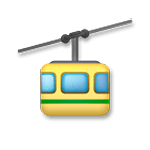 Emoji 🚡 Funivia Aerea su LG G3.
