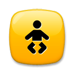 Emoji 🚼 Simbolo Con Immagine Di Bambino su LG G3.