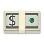 Emoji 💵 Banconota Dollaro su LG G3.