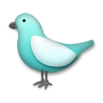 Emoji 🐦 Uccello su LG G3.