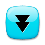Emoji ⏬ Doppia Freccia In Basso su LG G3.