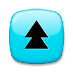 Emoji ⏫ Pulsante Doppia Freccia In Alto su LG G3.