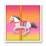 Emoji 🎠 Cavallo Da Giostra su LG G3.