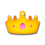 Emoji 👑 Corona su LG G3.