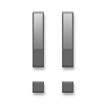 Emoji ‼️ Doppio Punto Esclamativo su LG G3.