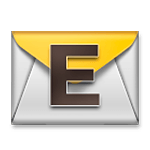 Emoji 📧 E-mail su LG G3.