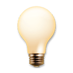 Émoji 💡 Ampoule sur LG G3.