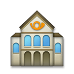 🏤 Emoji Postgebäude LG G3.