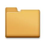 Emoji 📁 Cartella File su LG G3.