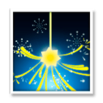 Émoji 🎇 Cierge Magique sur LG G3.
