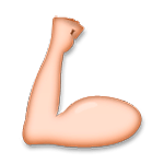 💪 Emoji Bíceps Flexionado en LG G3.