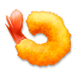 Emoji 🍤 Gambero Fritto su LG G3.