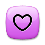 💟 Emoji Herzdekoration LG G3.
