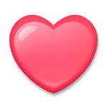 Emoji ❤️ Cuore Rosso su LG G3.