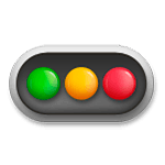 🚥 Emoji horizontale Verkehrsampel LG G3.