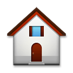 Emoji 🏠 Casa su LG G3.