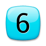 Émoji 6️⃣ Touches : 6 sur LG G3.