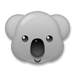 🐨 Emoji Koala en LG G3.