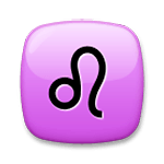 Emoji ♌ Segno Zodiacale Del Leone su LG G3.