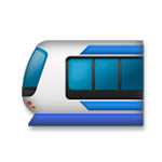 🚈 Emoji Tren Ligero en LG G3.
