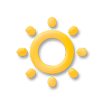 Emoji 🔅 Luminosità Bassa su LG G3.