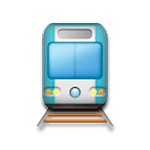 Emoji 🚇 Metropolitana su LG G3.