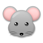 🐭 Emoji Cara De Ratón en LG G3.