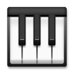 Émoji 🎹 Piano sur LG G3.
