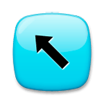 Emoji ↖️ Freccia In Alto A Sinistra su LG G3.
