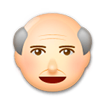 Emoji 👴 Uomo Anziano su LG G3.