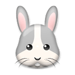 🐰 Emoji Cara De Conejo en LG G3.