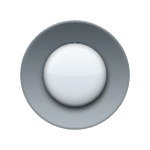 Emoji 🔘 Pulsante Rotondo su LG G3.
