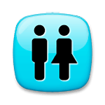 Emoji 🚻 Simbolo Dei Servizi Igienici su LG G3.
