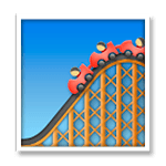 Emoji 🎢 Montagne Russe su LG G3.