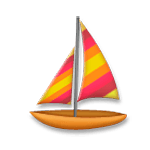⛵ Emoji Barco De Vela en LG G3.