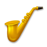 🎷 Emoji Saxofone na LG G3.