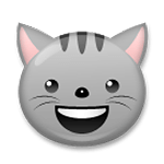 😺 Emoji Rosto De Gato Sorrindo na LG G3.