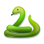 Emoji 🐍 Serpente su LG G3.